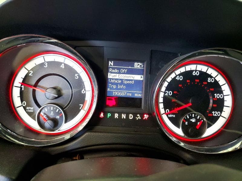 2017 DODGE GRAND CARAVAN GT 9