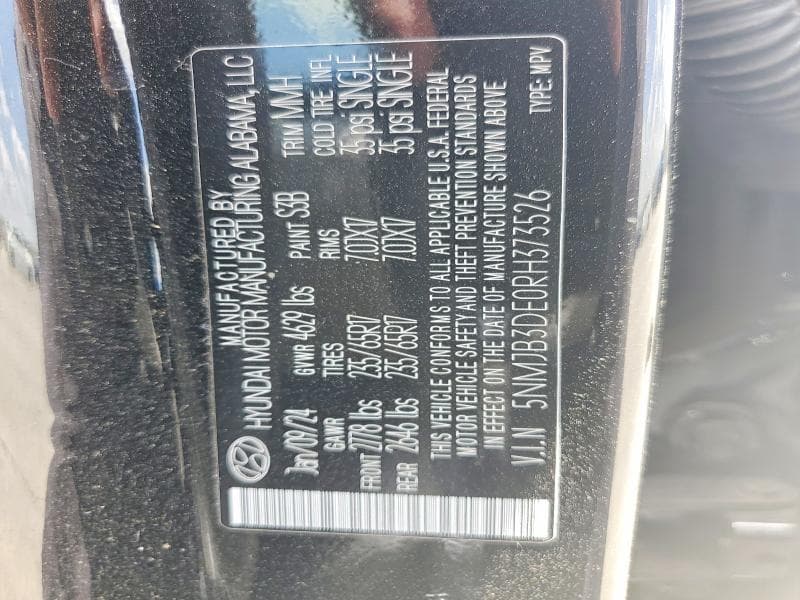 2024 HYUNDAI TUCSON SEL 14
