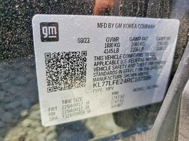 2024 CHEVROLET TRAX LS 14