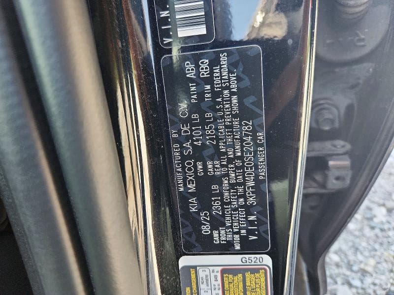 2025 KIA K4 GT LINE 12