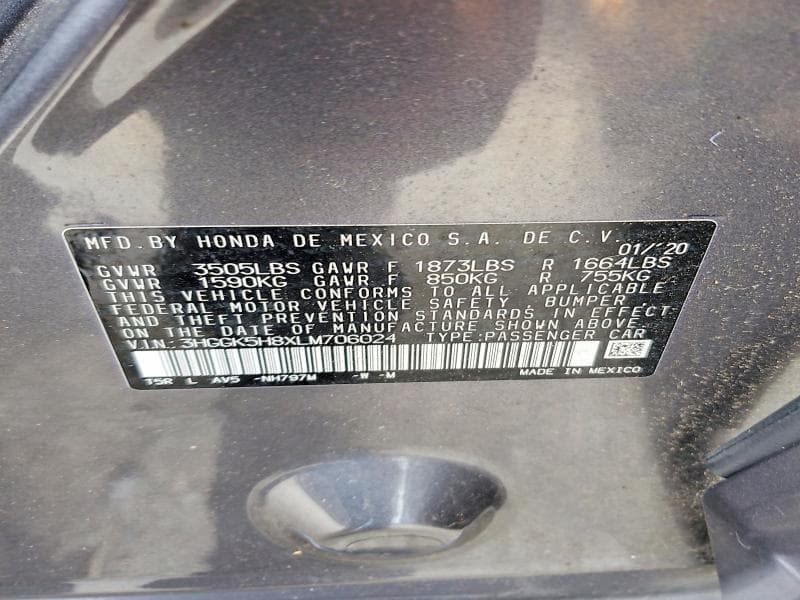 2020 HONDA FIT EX 13