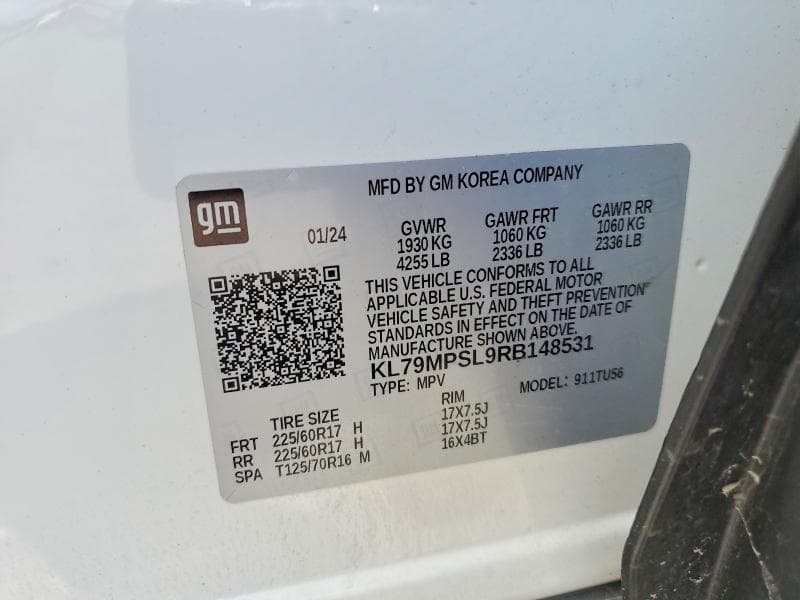 2024 CHEVROLET TRAILBLAZER LT 12