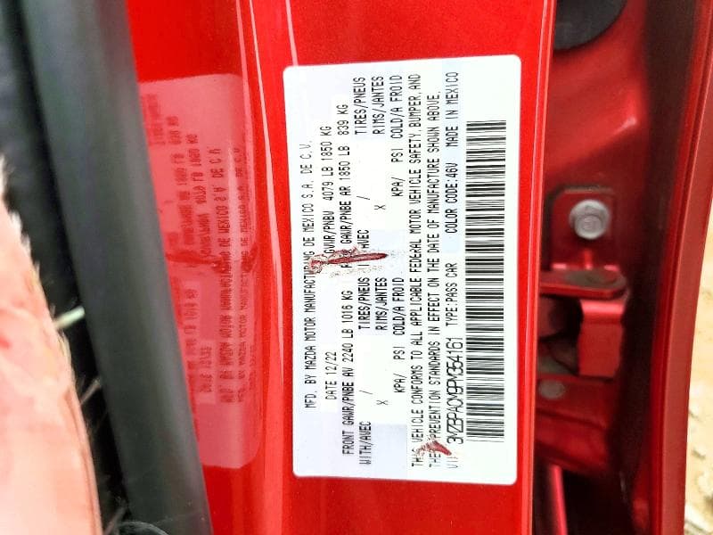 2023 MAZDA 3 PREFERRED 12