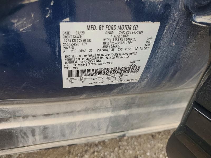 2020 FORD EXPLORER ST 13