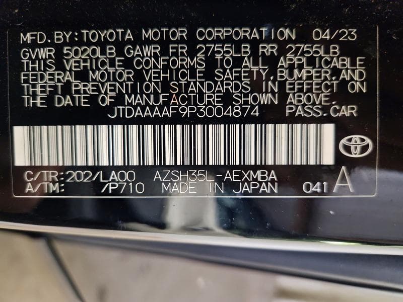 2023 TOYOTA CROWN LIMITED 12