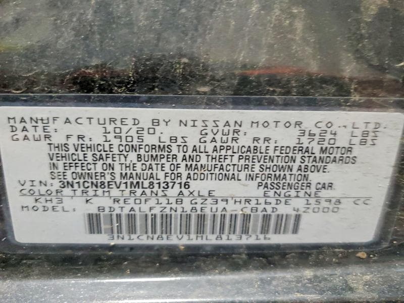 2021 NISSAN VERSA SV 12