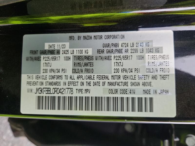 2024 MAZDA CX-5 SELECT 14