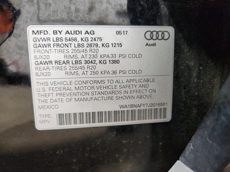 2018 AUDI Q5 PREMIUM PLUS 13