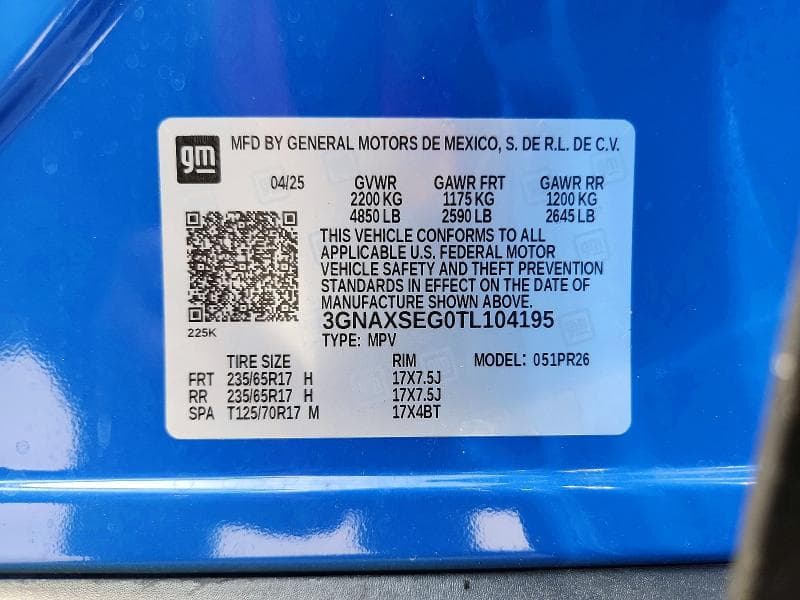2026 CHEVROLET EQUINOX ACTIV 14