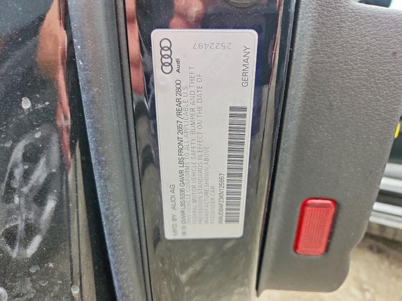 2019 AUDI A6 PREMIUM 12