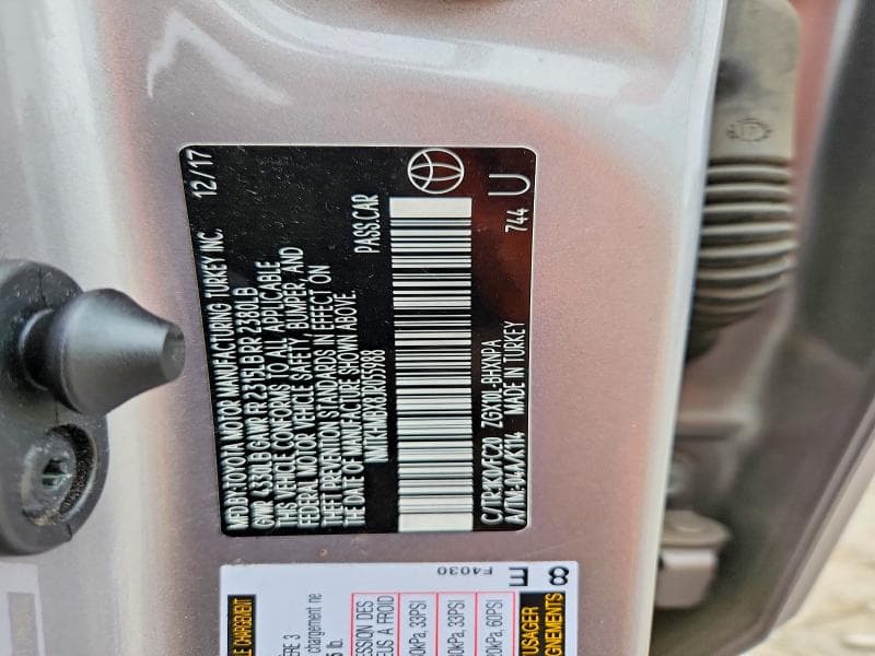 2018 TOYOTA C-HR XLE PREMIUM 12