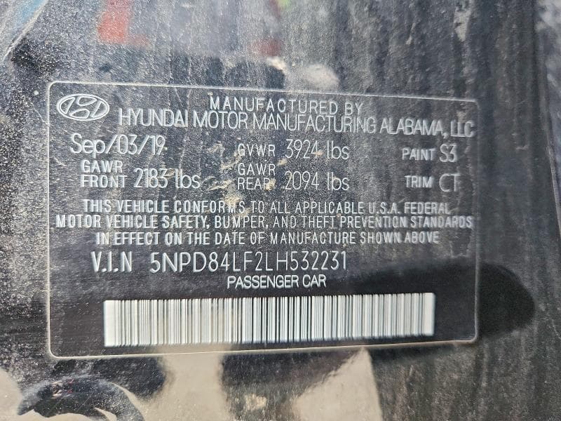 2020 HYUNDAI ELANTRA SEL 13