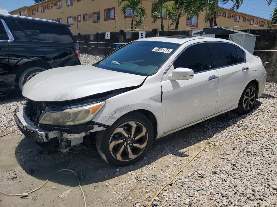 2017 HONDA ACCORD EXL - 1