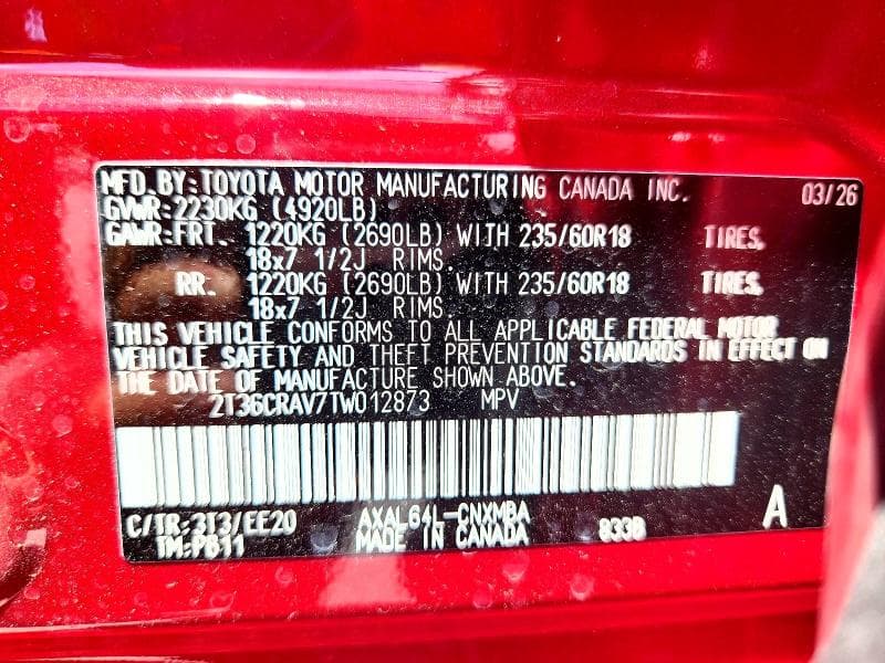 2026 TOYOTA RAV4 XLE PREMIUM 14