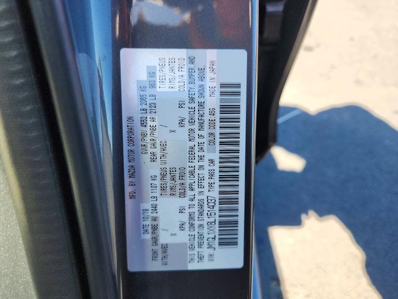 2020 MAZDA 6 SIGNATURE 13