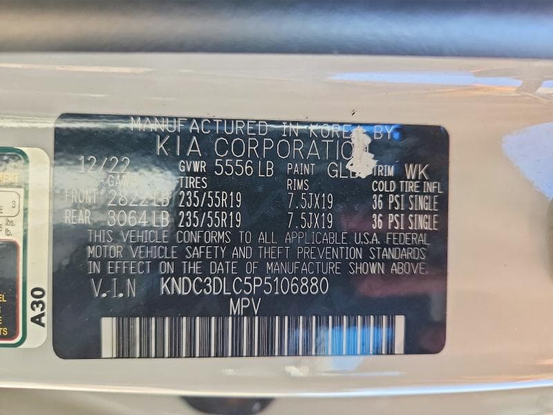 2023 KIA EV6 WIND 13