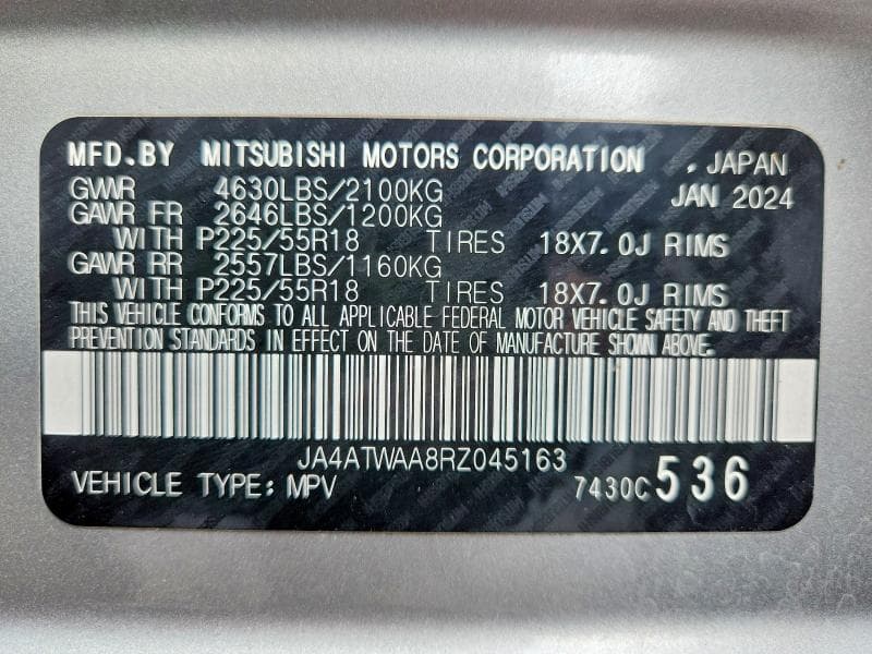 2024 MITSUBISHI ECLIPSE CROSS SE 13