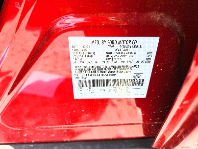 2026 FORD MAVERICK LARIAT 12