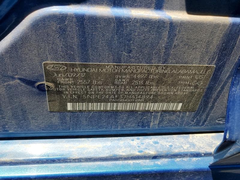 2018 HYUNDAI SONATA SE 12