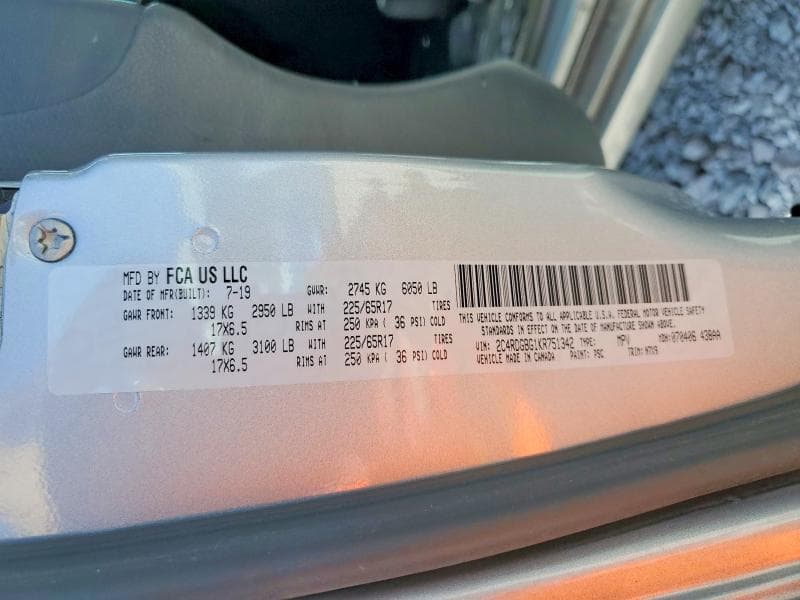 2019 DODGE GRAND CARAVAN SE 13