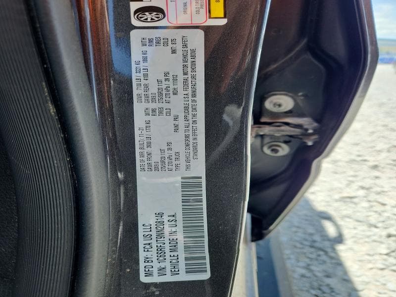 2022 RAM 1500 LARAMIE 13