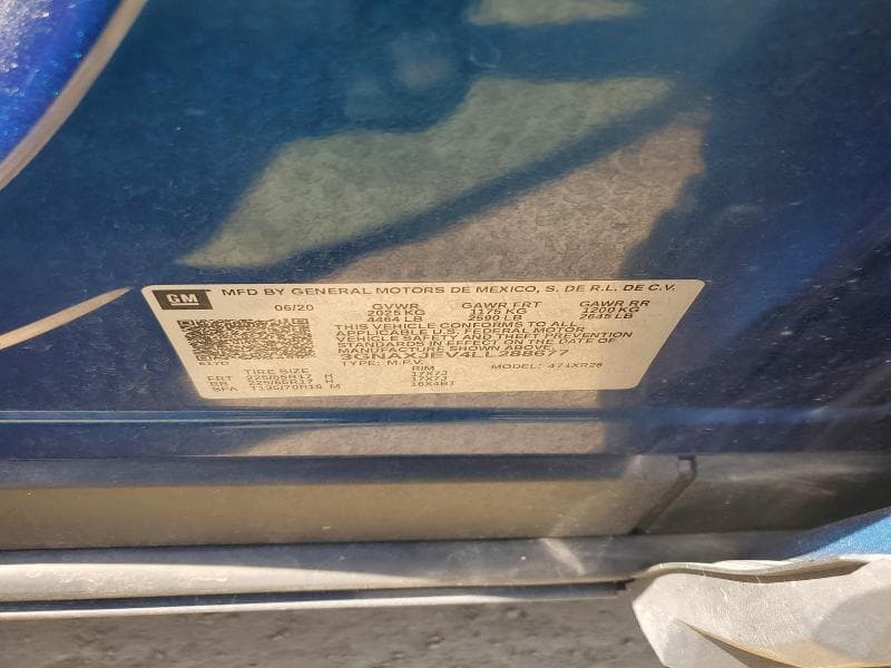 2020 CHEVROLET EQUINOX LT 13