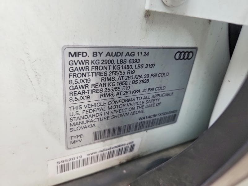 2025 AUDI Q7 PREMIUM 14