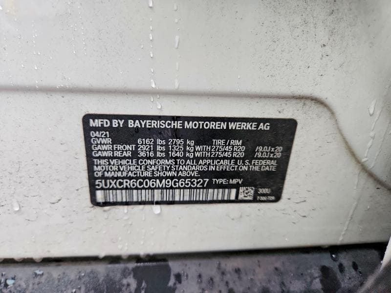 2021 BMW X5 XDRIVE40I 14