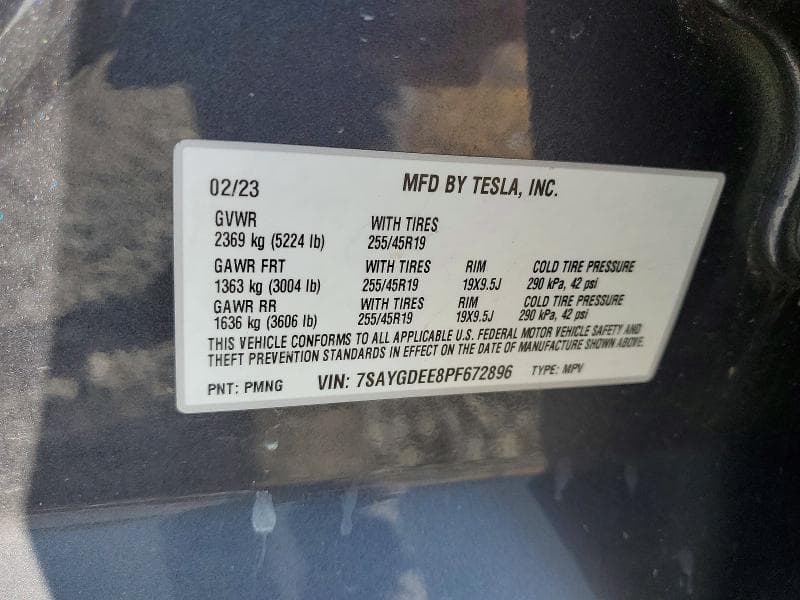 2023 TESLA MODEL Y 13