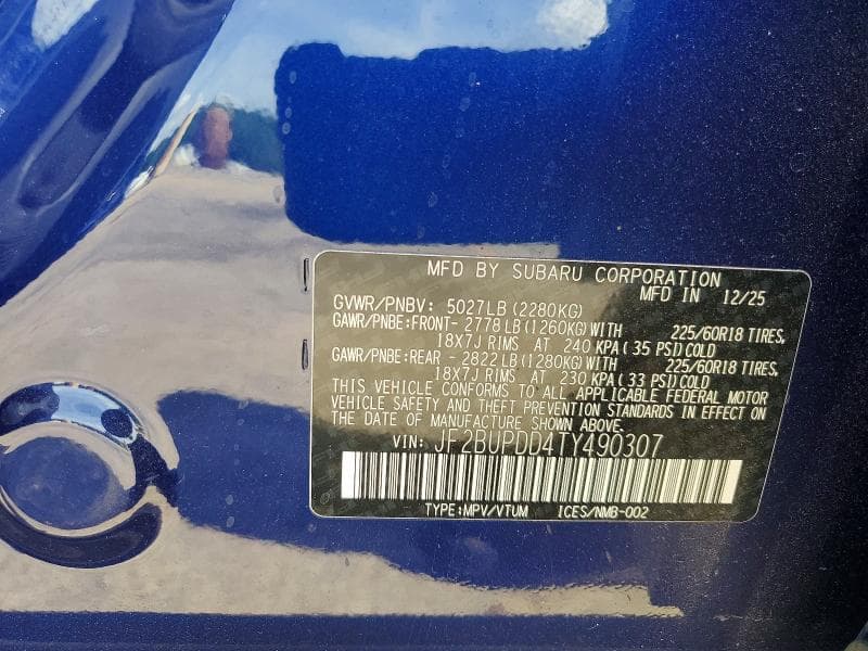 2026 SUBARU OUTBACK LIMITED 13