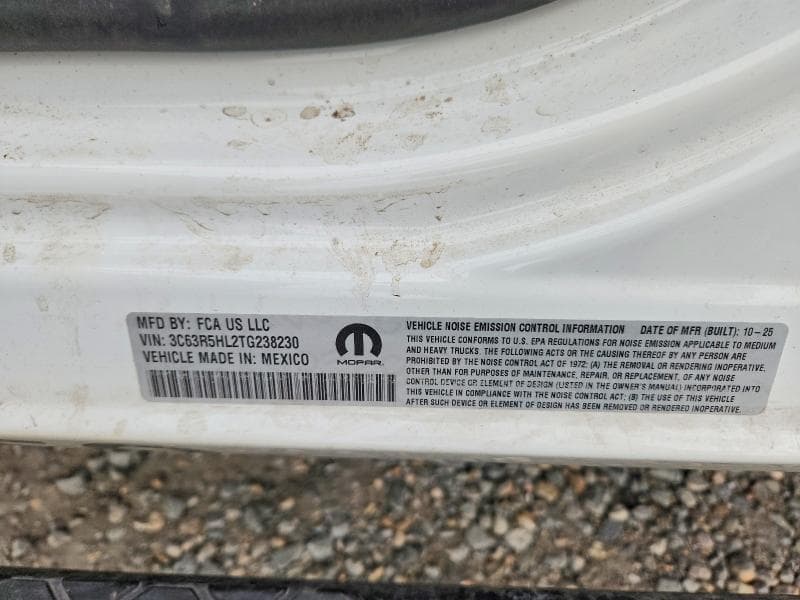 2026 RAM 2500 TRADESMAN 12