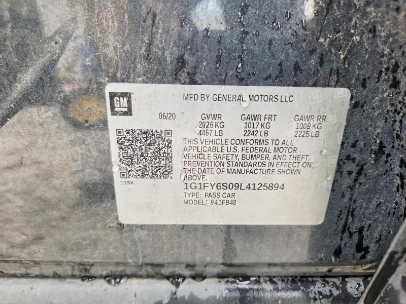 2020 CHEVROLET BOLT EV LT 12