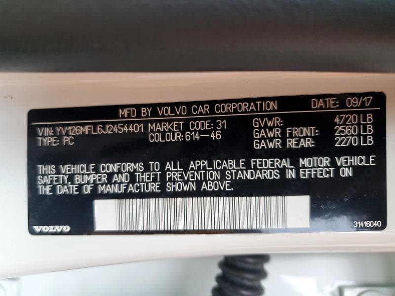 2018 VOLVO S60 DYNAMIC 13