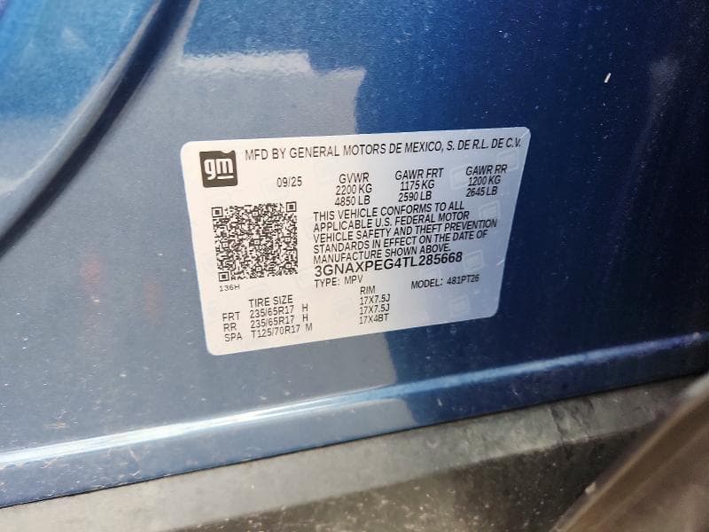 2026 CHEVROLET EQUINOX LT 13