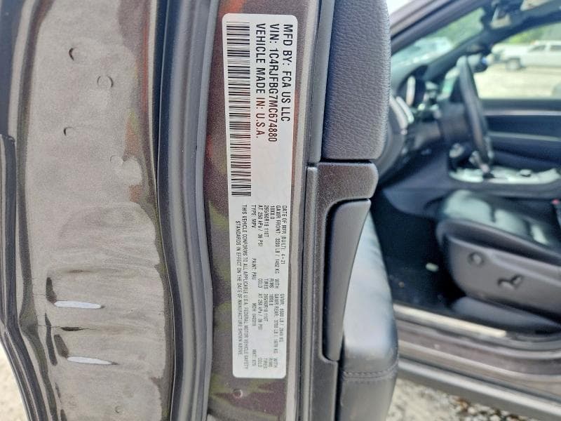 2021 JEEP GRAND CHEROKEE LIMITED 12