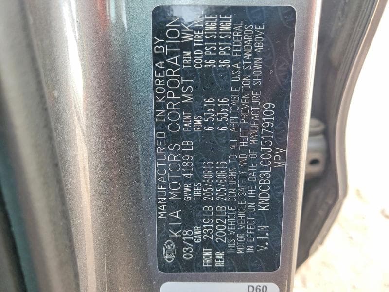 2018 KIA NIRO LX 13