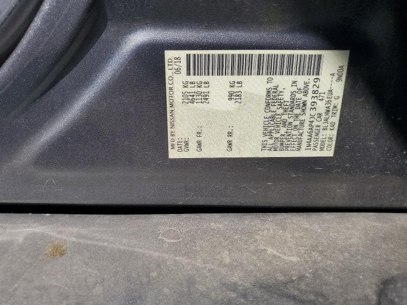 2018 NISSAN MAXIMA PLATINUM 13