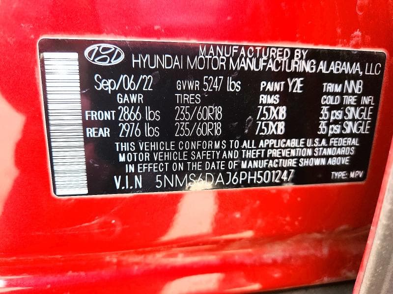 2023 HYUNDAI SANTA FE XRT 12