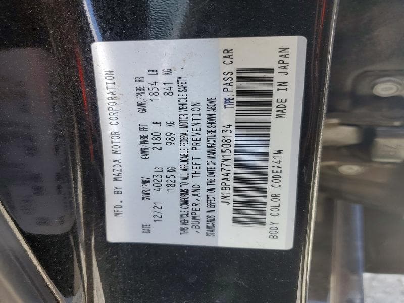 2022 MAZDA 3 13