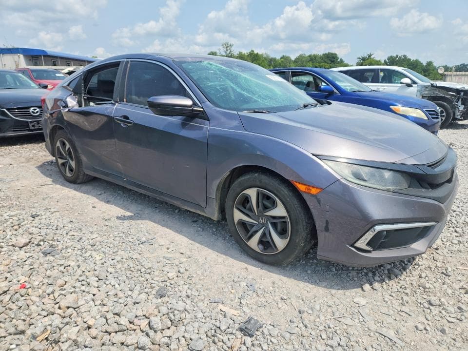 2019 HONDA CIVIC LX 4