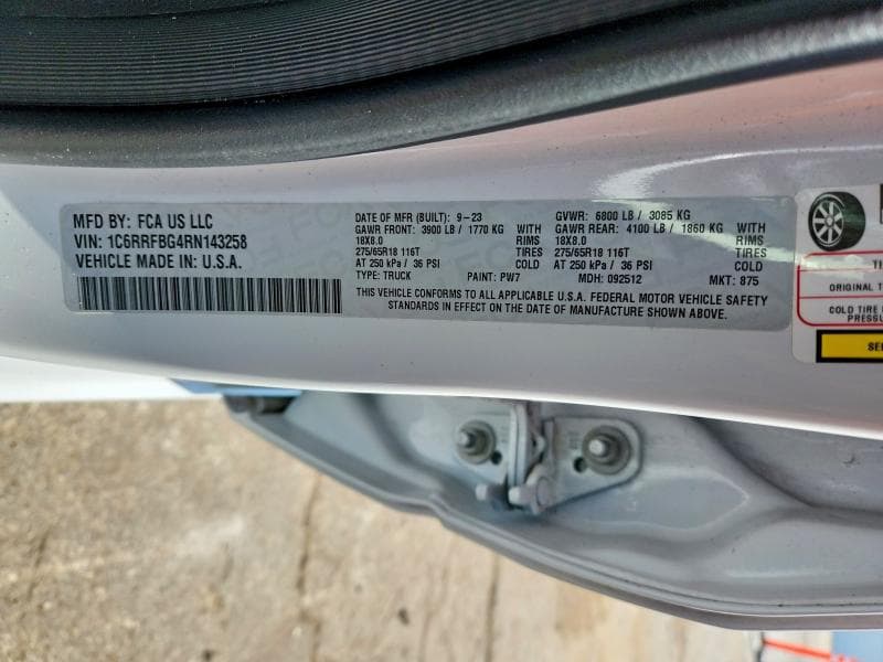 2024 RAM 1500 12