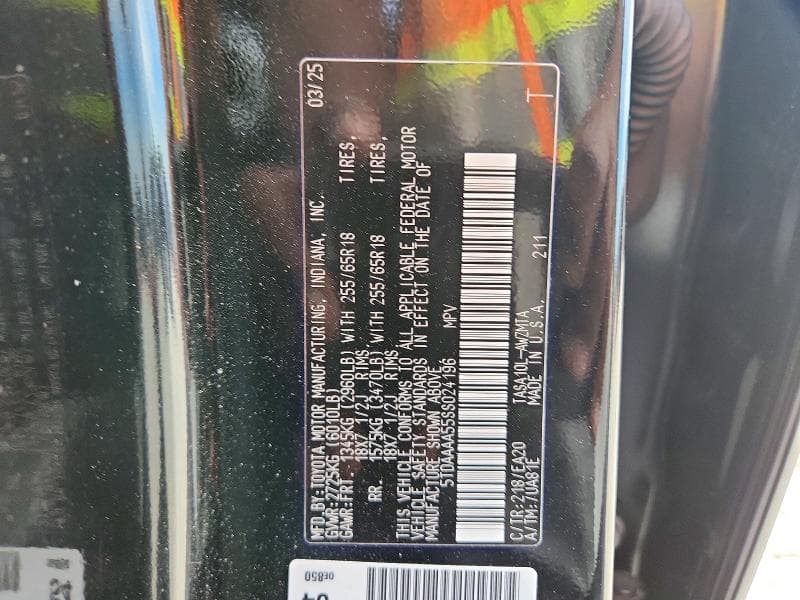 2025 TOYOTA GRAND HIGHLANDER XLE 13