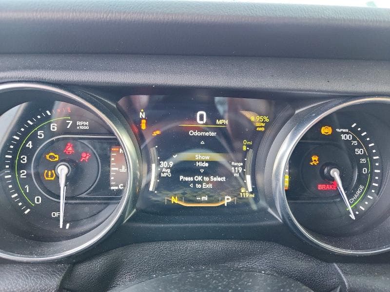 2021 JEEP WRANGLER UNLIMITED SAHARA 4XE 9