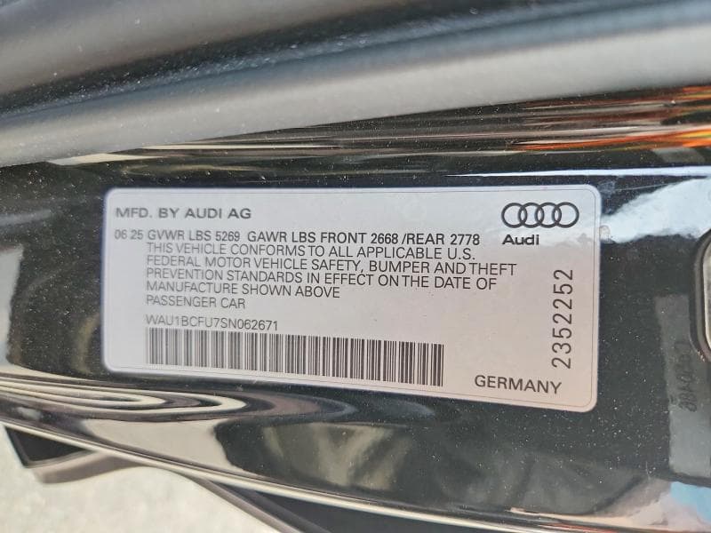 2025 AUDI A5 PREMIUM 12