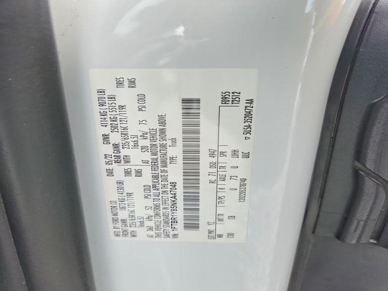 2022 FORD TRANSIT T-250 14