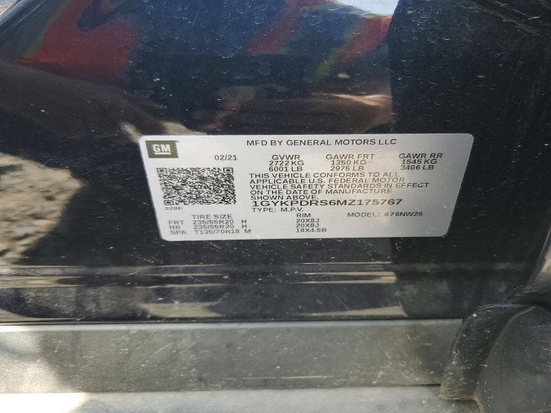 2021 CADILLAC XT6 PREMIUM LUXURY 13