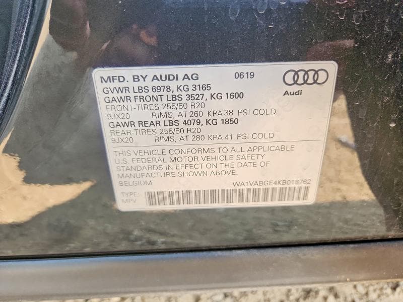 2019 AUDI E-TRON PRESTIGE 13