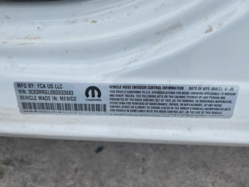 2025 RAM 3500 TRADESMAN 12