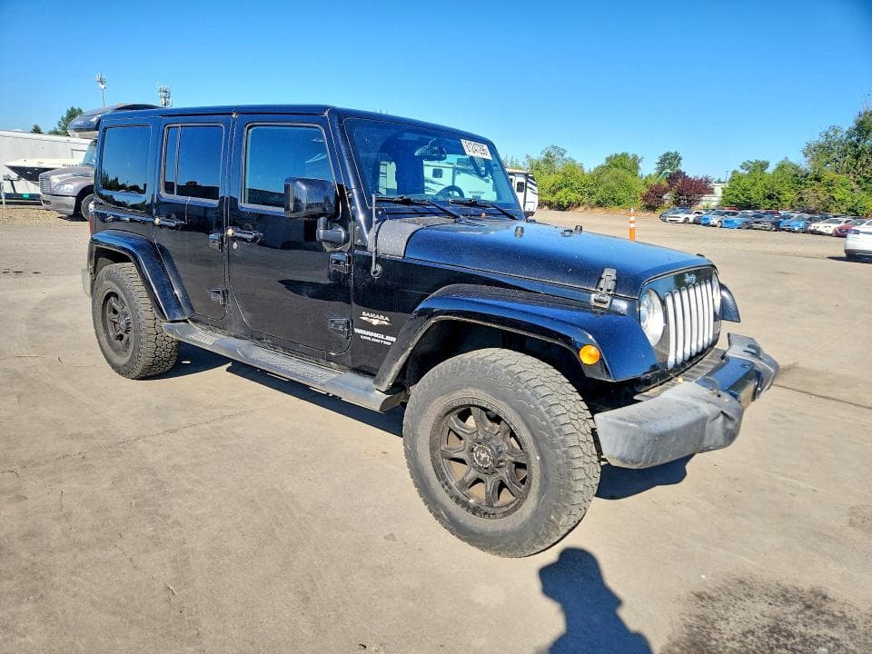 2017 JEEP WRANGLER UNLIMITED SAHARA 4