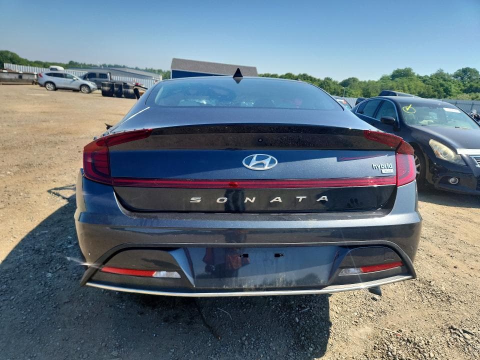 2020 HYUNDAI SONATA HYBRID BLUE 6